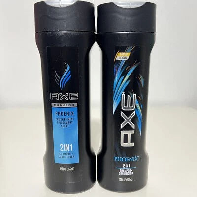 2 Axe Phoenix 2 in 1 Shampoo + Conditioner 12 oz Mint Rosemary - Image 1 of 4