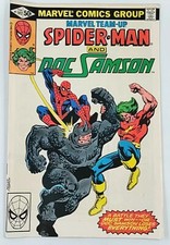 Marvel Team-Up #102 - 1980 Doc Samson & Spider-Man vs Rhino. Frank Miller Marvel