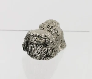 Beautiful Royal Selangor Pewter Pekingese Figure ~ 7887 - Picture 1 of 4