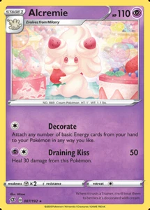 x4 Alcremie - 087/192 - Rare Pokemon SS02 Rebel Clash M/NM - Picture 1 of 1