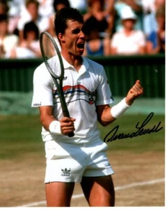 IVAN LENDL Signed 8x10 TENNIS Photo w/ Hologram COA - Picture 1 of 2