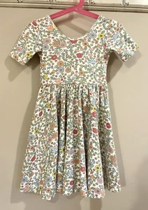 Alice + Ames Twirl Dress Girls Size 5 Years Floral Ballerina And - Picture 1 of 4