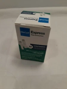 On Call Express G135-10D Blutzucker-Teststreifen zwei Schachteln mit 50 abgelaufen - Bild 1 von 4