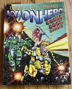 Portable Action Hero Comic Book Studio Christopher Hart Sealed - Picture 1 of 7