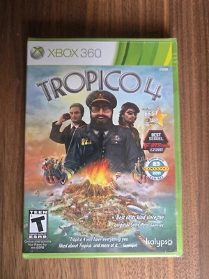 Tropico 4 (Microsoft Xbox 360, 2011) Factory Sealed  - Image 1 of 3