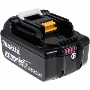 Akku für Makita Baustellenradio DMR107 3000mAh mit LED Original 18V 3000mAh/54Wh - Bild 1 von 1