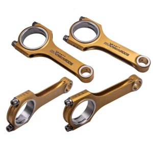 Titanized Connecting Rods for Honda Civic CRX D16 ZC SOHC VTEC D ARP 2000 5.394" - Picture 1 of 12