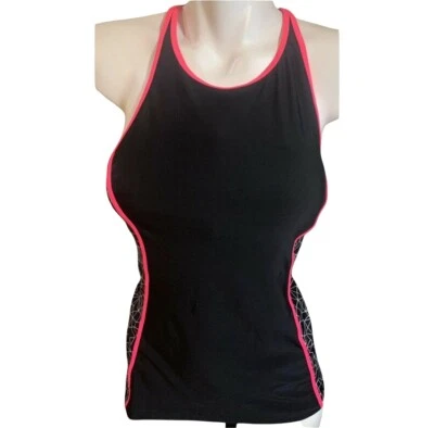 CG CHAMPION/Mujer Negro Blanco Rosa/Top Ropa Activa/Sujetador Ligeramente Acolchado/Mediano Foto 1 de 4