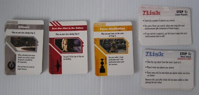 Juego de mesa 2005 Star Wars Risk Clone Wars 76 juego completo cartas de repuesto ~ 2005 Foto 1 de 4