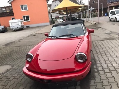 Alfa Romeo Spider  2.0 Serie 4 Oldtimer H-Kennzeichen Stoffdach Neu+Hardtop - Bild 1 von 4