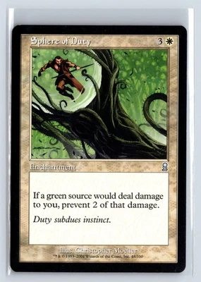SPHERE OF DUTY - Odyssey – MTG Magic the Gathering Card - Uncommon - Image 1 of 4