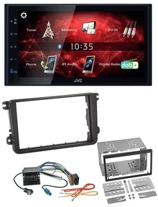 JVC DAB USB Bluetooth 2DIN MP3 Autoradio für Seat Alhambra Leon Toledo - Bild 1 von 6