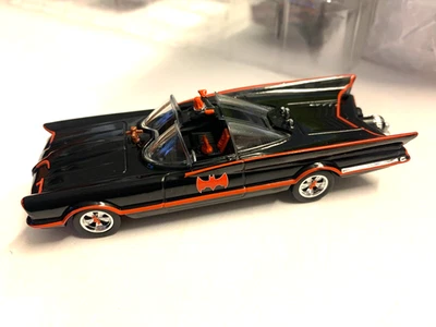 Mattel 1966 Batmóvel Diecast com Trailer Hitch Promo Apenas Do Conjunto de DVD Novo em folha - Imagem 1 de 4