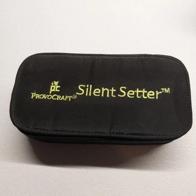 Provocraft Silent Setter Grommet Eyelets Original in Zipper Storage Case - Image 1 of 4
