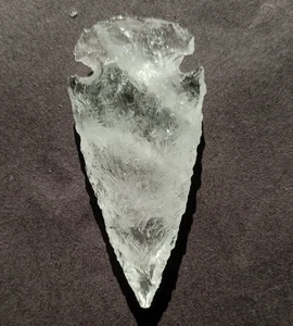 100% Natural Crystal Cluster Transparent  Arrowhead  Gemstone 95 CT - Picture 1 of 4