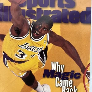 Sports Illustrated Magazine ~ MAGIC JOHNSON ~ February 12, 1996 MINT NO LABEL - Picture 1 of 7
