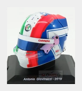 Spark Bell Helmet F1 Casco C38 Ferrari Alfa Romeo 2019 A.Giovinazzi 1:5 5HF023 M - Picture 1 of 2