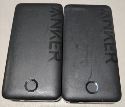 2x Anker 20,000 mAh 20W 3-Port Portable Charger Battery Power Bank Fast Charging - Image 1 of 4