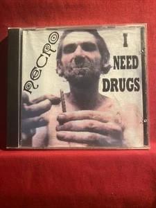NECRO - I NEED DRUGS (CD VG+ 2000 Psycho+Logical) - Picture 1 of 3