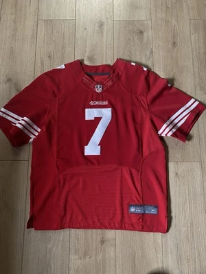 NFL 旧金山 49 人队 Colin Kaepernick 现场球衣 男式 48 码 — 第 1/4 张图片