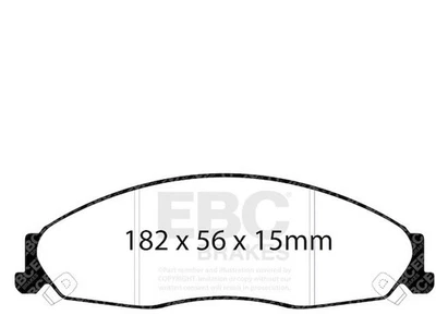 Juego de pastillas de freno delanteras 64QPFM42 para Cadillac CTS STS 2003 2004 2005 2006 2007 2008 Foto 1 de 4