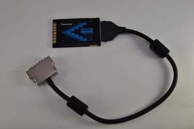 Panasonic CD-R/RW CardBus 16bit PCMCIA Interface Karte mit Kabel (PKWBLRW10A) - Bild 1 von 4