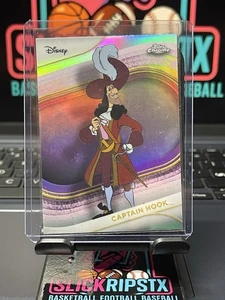 2025 Topps Chrome Disney Captain Hook Refractor #160 Peter Pan  - Picture 1 of 2