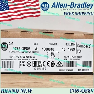 Brand New Allen-Bradley 1769-OF8V CompactLogix 8 Pt A/O Voltage Module Free Ship - Picture 1 of 5
