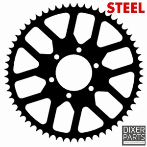 Piñón acrobacias de acero 60t 525 para Kawasaki ZX6R ZX9R Z900 ZX10R Z1000 Wheelie  - Imagen 1 de 11