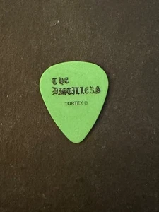 guitar pick collection - THE DISTILLERS. LOGO. GREEN. - Picture 1 of 2