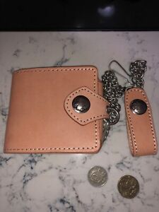 Special Leather Bi Fold Wallet. Small Size - Good Money and Card Organiser