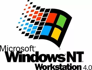 Windows NT Workstation 4.0 Full Version Japanese Install CD w/ License = NEW = - Picture 1 of 2