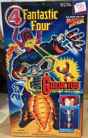 Toy Biz 1994 Fantastic Four Galactus 14" figure, Brand new Cover
