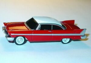 1958 58 PLYMOUTH FURY EVIL CHRISTINE COLLECTIBLE MOVIE CLASSIC -Red