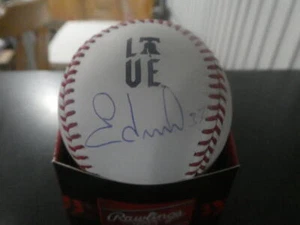 Certificado de autenticidad oficial de béisbol firmado por Edmundo Sosa Philadelphia Phillies LOVE - Imagen 1 de 1