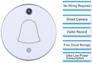 USA DEALS NOW WiFi Doorbell With Camera Wireless Doorbell Rf Receiver Chime - Picture 1 of 7