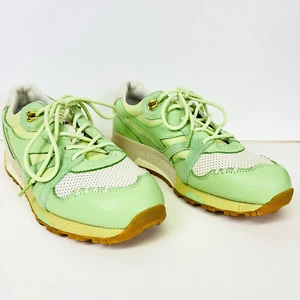 Diadora N9000 Ice Cream X Feature Lace Up Mens 7 Green Casual Sneakers CLEAN - Picture 1 of 10