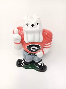 Georgia Bulldogs Mascot "Hairy" Ceramic Figure 2002 Slavic Treasures - Picture 1 of 16