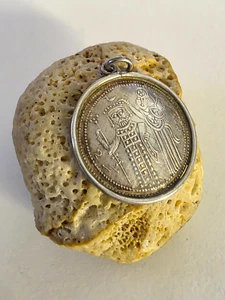 Saint Constantine & Helen Byzantine Sterling Silver 925 Pendant. - Picture 1 of 5