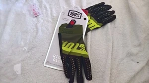 Guanti Ridefit Taglia XL Verde Esercito/Lime Fluorescente - Foto 1 di 3