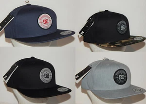 DC Shoes Snappy Guilder Hat / Cap Adjustable Snapback Flatbill Yupoong Classics - Picture 1 of 16