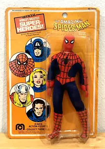 VINTAGE 1975 MEGO SPIDERMAN 8" ACTION FIGURE DOLL MINT ON CARD MARVEL COMICS - Picture 1 of 16