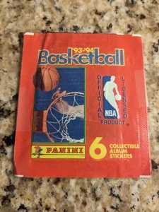 1993-94 BASKETBALL PANINI 6 COLLECTIBLE ALBUM STICKERS UNSEARCH - Picture 1 of 2
