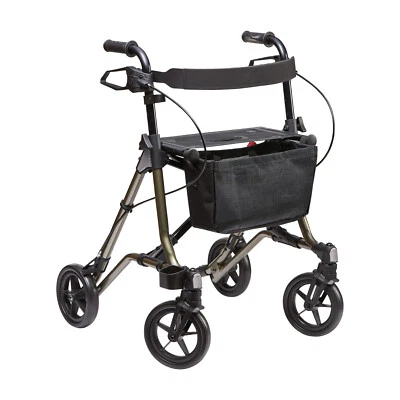 TAIMA M-GT Leichtgewichtrollator Rollator Dietz 5,5kg faltbar Rückenlehne Tasche - Bild 1 von 4