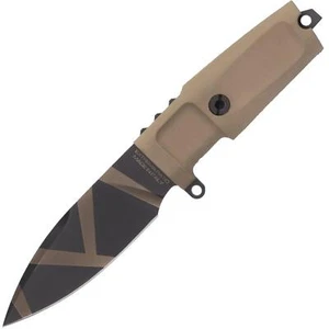 Extrema Ratio SHRAPNEL OG fixed blade backup knife leaf shape Desert Warfare NEW - Picture 1 of 5