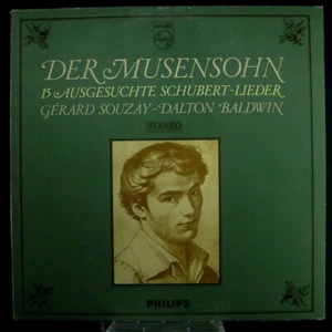 Lp Schubert - The Muse's Son, 15 Selected Songs, Souzay, Baldwin, Nm - Picture 1 of 1