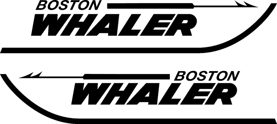 CALCOMANÍA ADHESIVA BOSTON WHALER BOATS LOGO 24" Foto 1 de 1