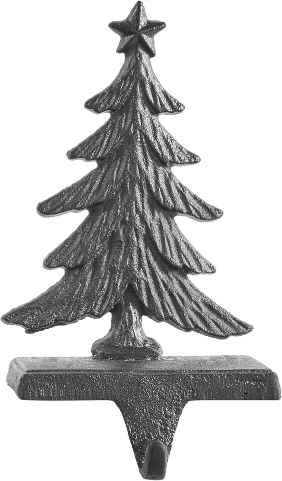 Danya B. Dark Brown Cast Iron Holiday Sculpture Figure Christmas Decorative - Image 1 of 1