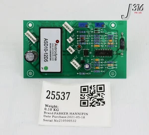 25537 PARKER HANNIFIN PCB ASSY, ASD10-12D5 B02-0108 - Picture 1 of 7