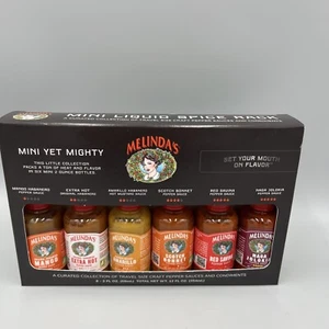Reise Geschenkset 6 Stück! Melinda's Mini Yet Mighty Hot Sauce. Habanero, Savina usw. - Bild 1 von 10